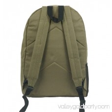 K-Cliffs Backpack 18 inch Padded Back School Day Pack Classic Book Bag Mesh Pocket Royal 564861688
